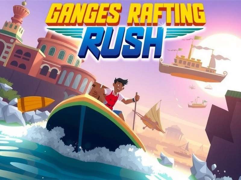 Ganges Rafting Rush Game Cover